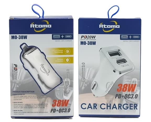 Carregador Veicular MO-105#