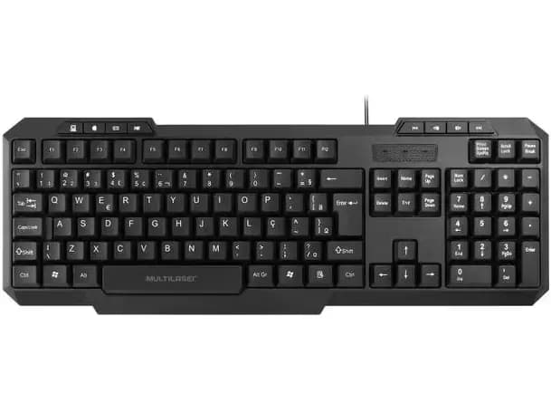 Teclado Multimídia da Multilaser