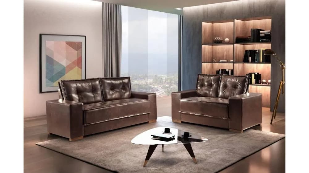 SOFA 3/2 CHENILE PAROPAS VEGAS TOP