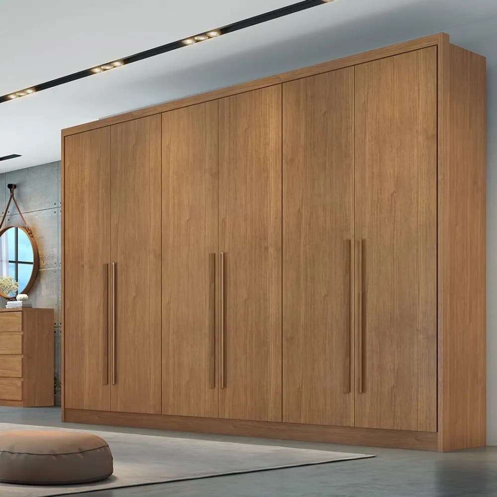 GUARDA-ROUPA 6 PORTAS N. HORIZONTE ROBUST