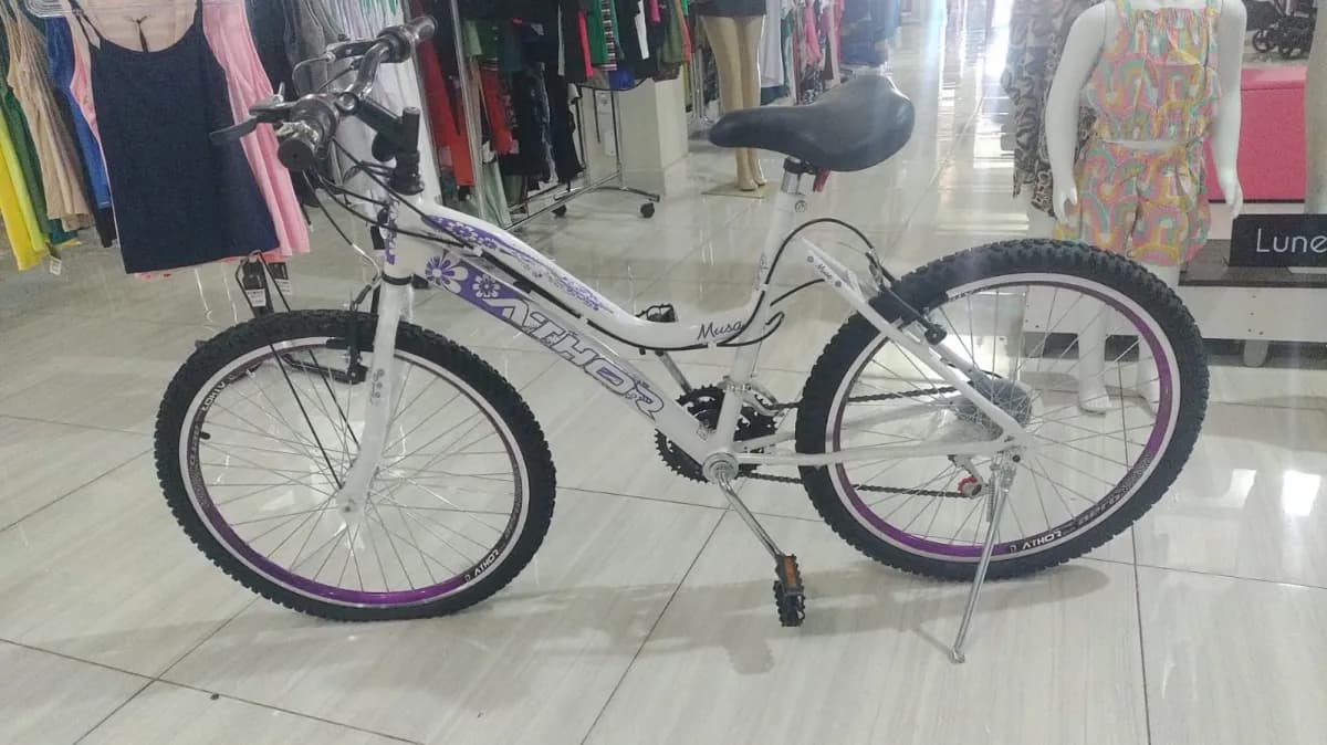 BICICICLETA ARO 24 ATHOR 18 FEMININA MUSA