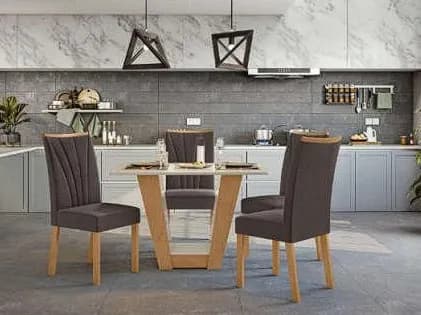 MESA 4 CADEIRAS LOPAS APOGEU