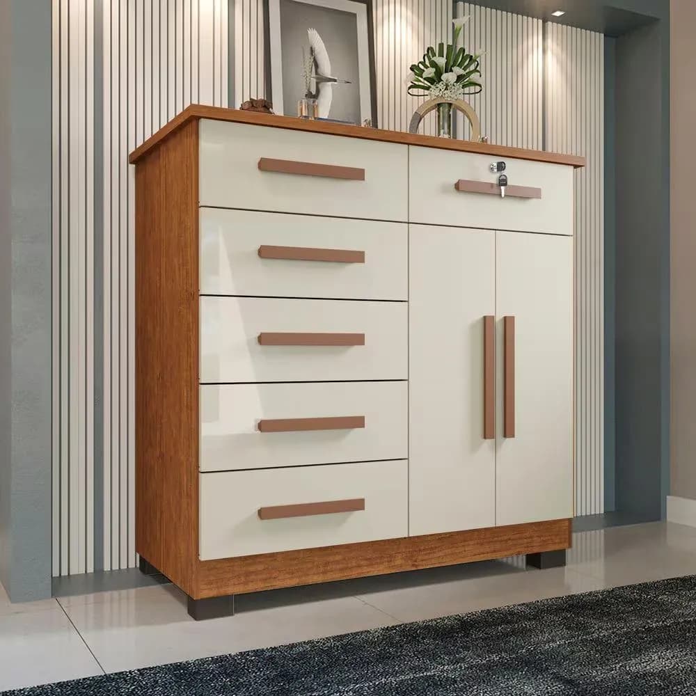 COMODA SAPATEIRA IMOP 6 GAVETAS MILAO