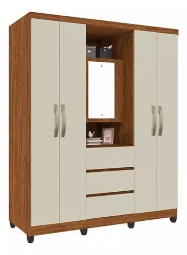 GUARDA ROUPA 5PORTAS IMOP CAPELINHA