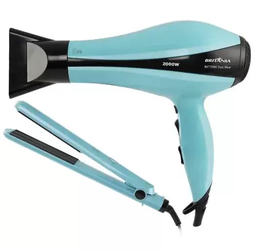 KIT SECADOR E PRANCHA BRITANIA BKT2000
