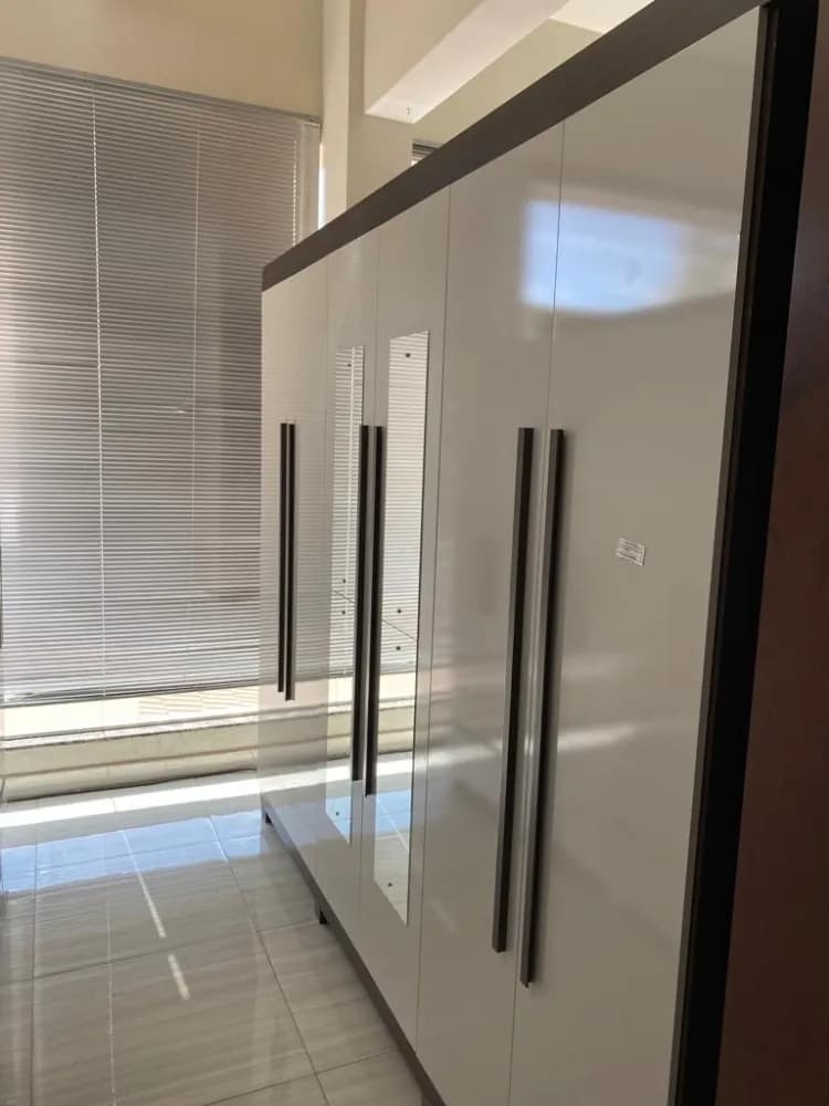 Guarda-roupa 6 Portas Castellaro com espelho - Lopas