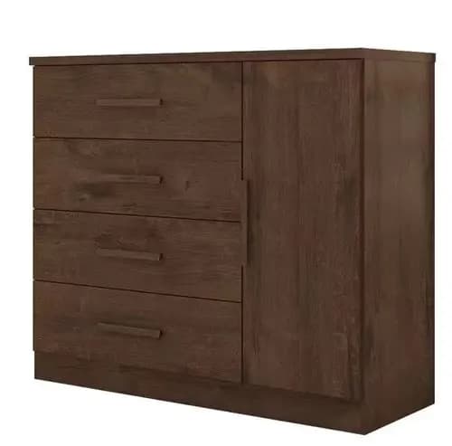 CÔMODA SAPATEIRA ZANZINI GENOVA 4 GAVETAS