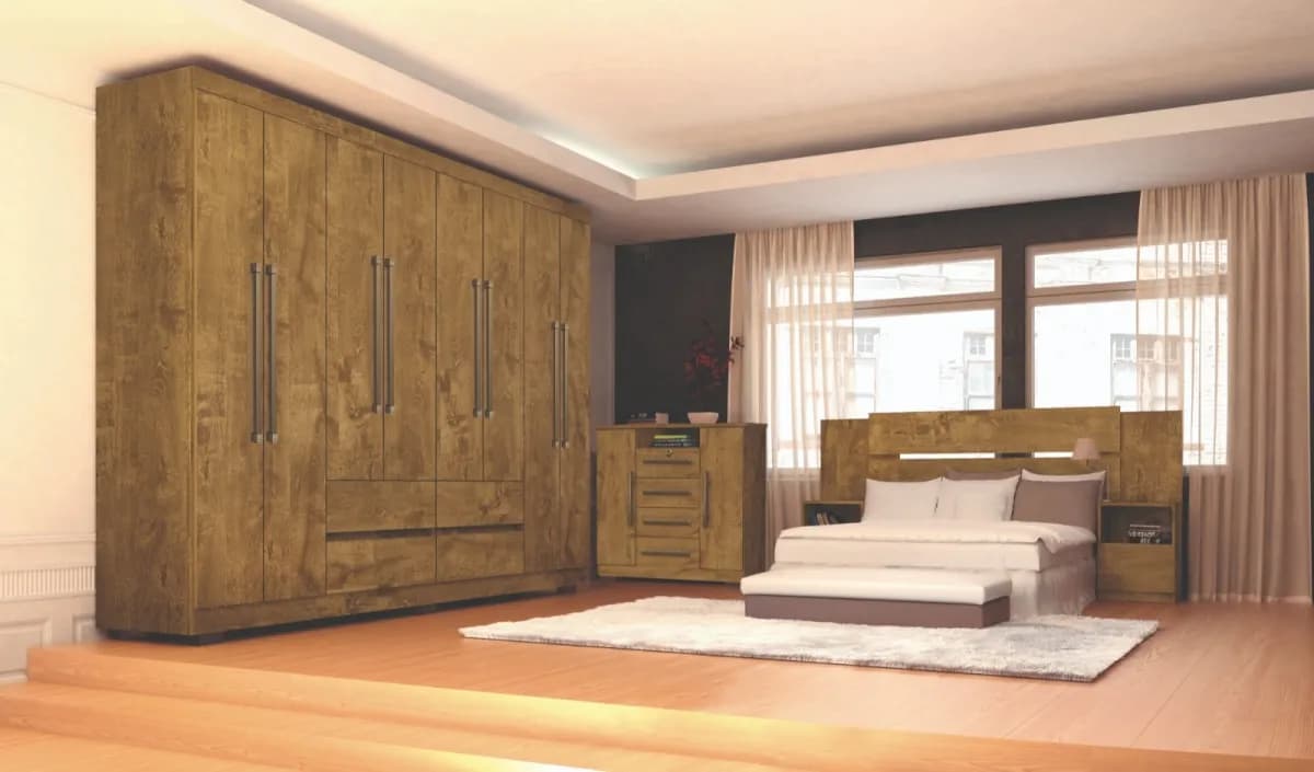 GUARDA ROUPA 8 PORTAS IMOP VERONA