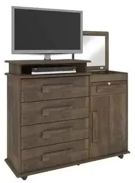 CÔMODA SAPATEIRA RV ROMA TV/DVD