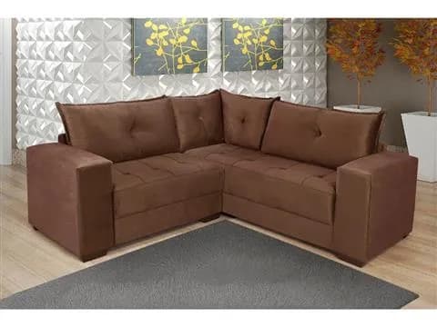 SOFA CANTO CHENILE LUFER 2088
