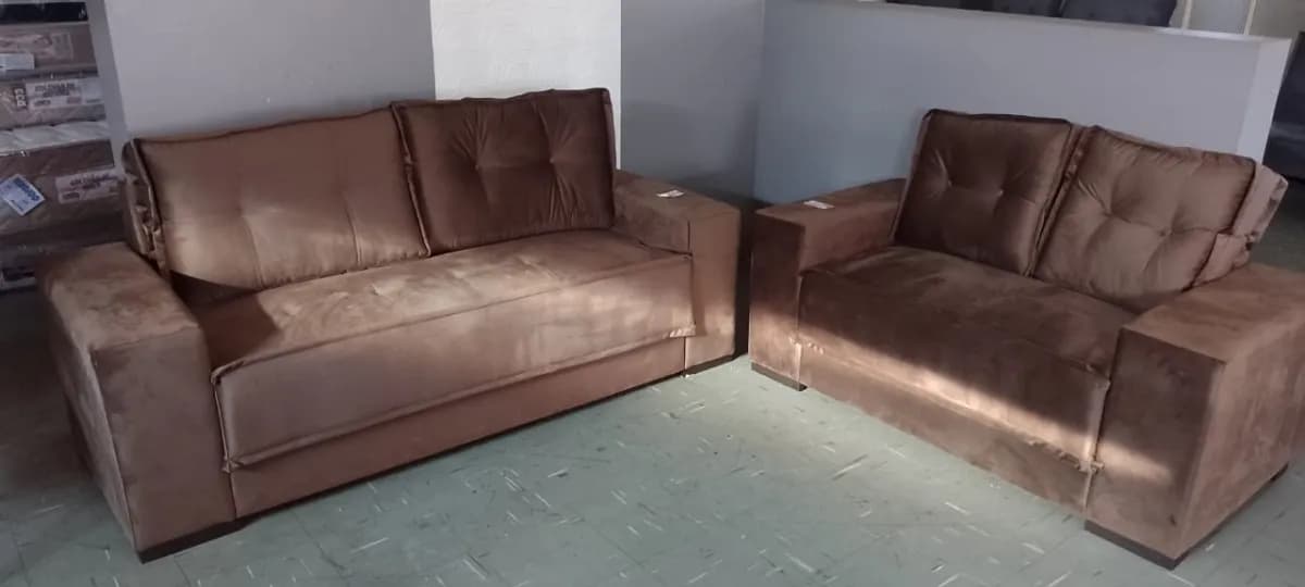 SOFA 3/2 CHENILE PAROPAS VEGAS EXTRA